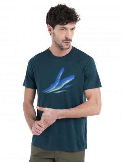 SS24 Men Merino 150 Tech Lite III SS Tee Aurora Glow 0A56WNA77 1