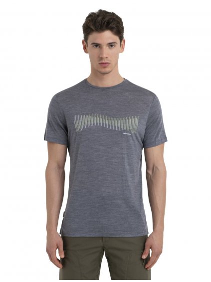 SS24 Men Merino 125 Cool LiteTM Sphere III SS Tee Terrain Lines 0A56W3A94 1