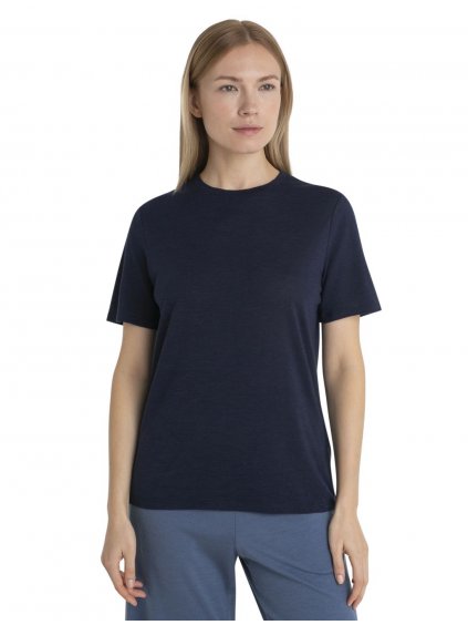 SS24 Women Merino Linen SS Tee 0A56ON401 1