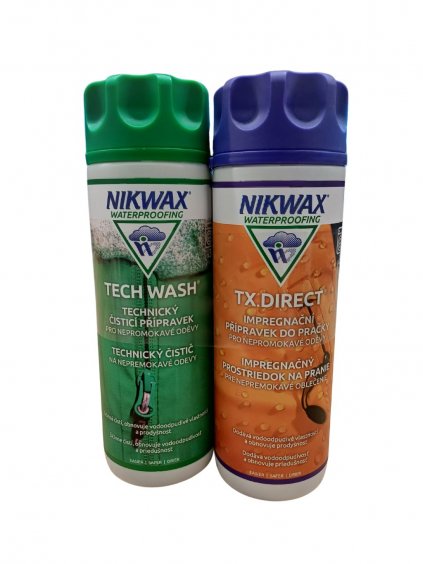 NIKWAX sada Tech Wash a TX.Direct (300 + 300 ml)