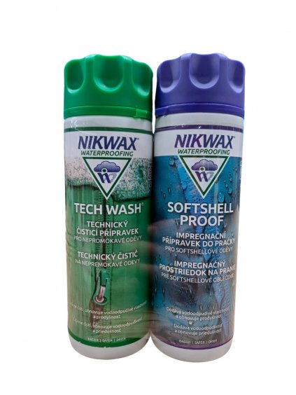 NIKWAX sada Tech Wash a Softshell Proof (300 + 300 ml)
