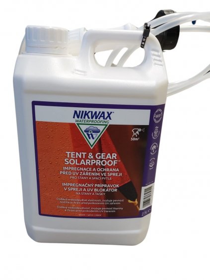 NIKWAX Tent & Gear SolarProof 2,5 litrů