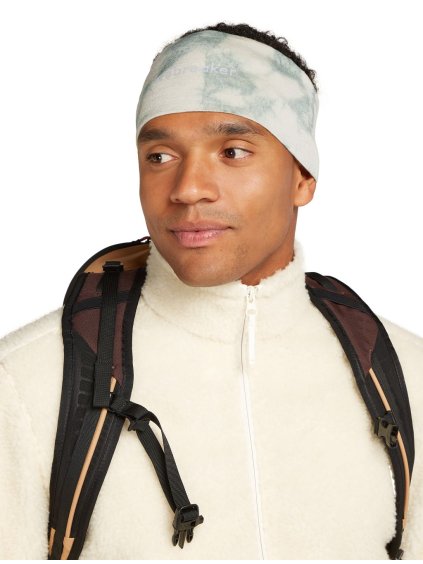 FW24 BM W Unisex Merino 200 Oasis Headband Cloud Dye 0A574A03O 05