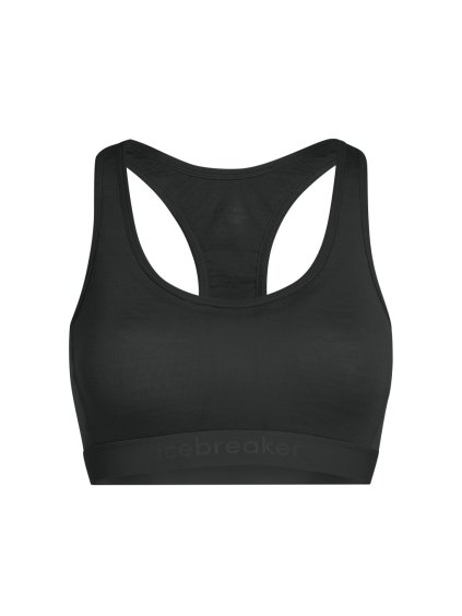 FW24 IM W Women's Merino Blend 125 ZoneKnit Racerback Bra Black 0A575S001 01 01