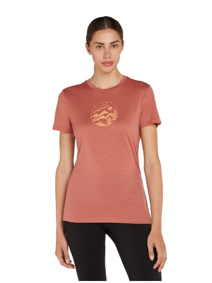 FW24 BM W Women Merino 150 Tech Lite SS Tee Camping Circle 0A56YD01M 01