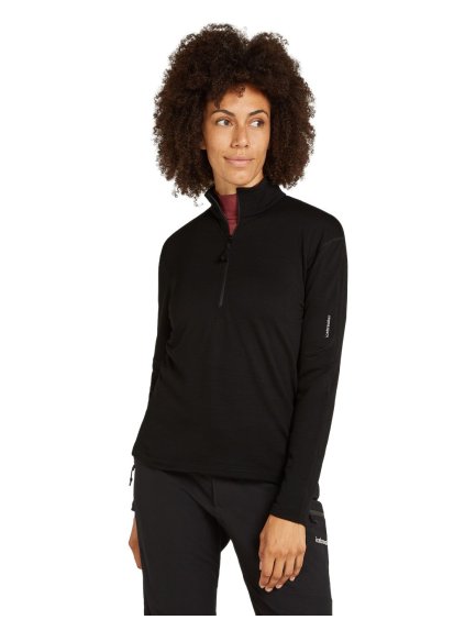 FW24 BM W Women Merino 360 Realfleece Elemental LS Half Zip 0A571R001 01