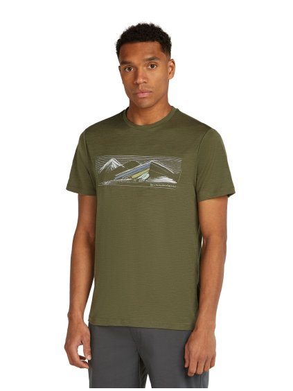 SS25 BM W Men Merino 150 Tech Lite SS Tee Highland 0A57EJ069 01 01