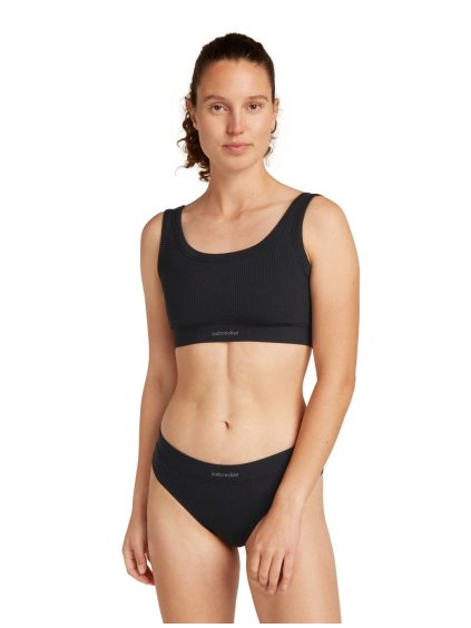 SS25 BM W Women Merino Blend Rib Lotus Bra 0A5777001 01 01