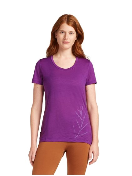 SS25 BM W Women Merino 150 Tech Lite SS Scoop Tee Panax 0A576Q0A3 01 01