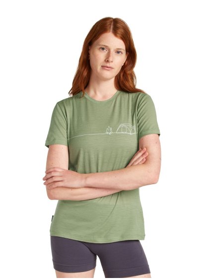SS25 BM W Women Merino 150 Tech Lite SS Tee Single Line Camp 0A576NA74 01 01
