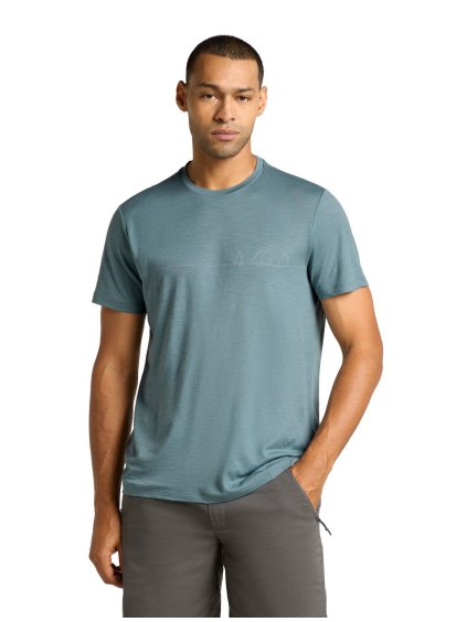 SS25 BM W Men Merino 150 Tech Lite SS Tee Single Line Camp 0A573X0A5 01 01