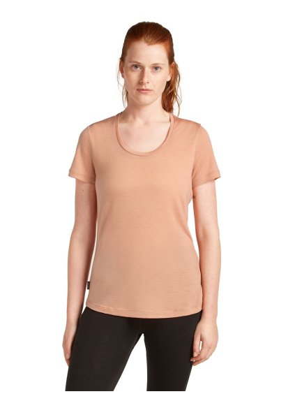 SS25 BM W Women Merino Blend 125 Cool Lite Sphere SS Scoop Tee 0A56ZP0AC 01 01