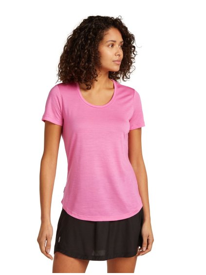 SS25 BM W Women Merino Blend 125 Cool Lite Sphere SS Scoop Tee 0A56ZP0A8 01 01