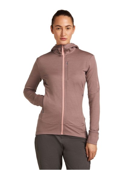 FW25 BM W Women Merino 260 Quantum LS Zip Hoodie BA56XR0H6 01 01