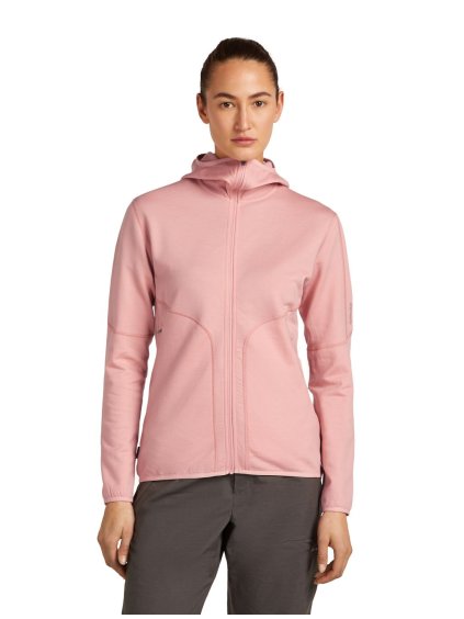 FW25 BM W Women Merino 560 RealFleece Elemental LS Zip Hoodie BA56SS0GU 01 01