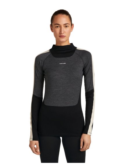 FW25 BM W Women Merino 200 Oasis LS High Neck 0A57E40JI 01 01