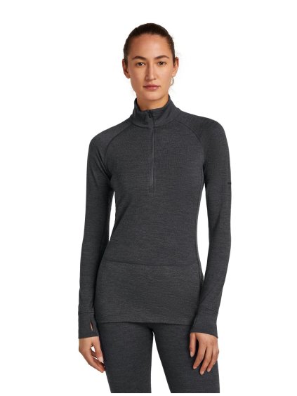 FW25 BM W Women Merino 260 ZoneKnit LS Half Zip 0A57CM011 01 01