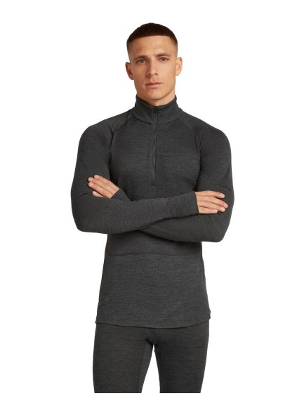 FW25 BM W Men Merino 260 ZoneKnit LS Half Zip 0A57CJ011 01 01
