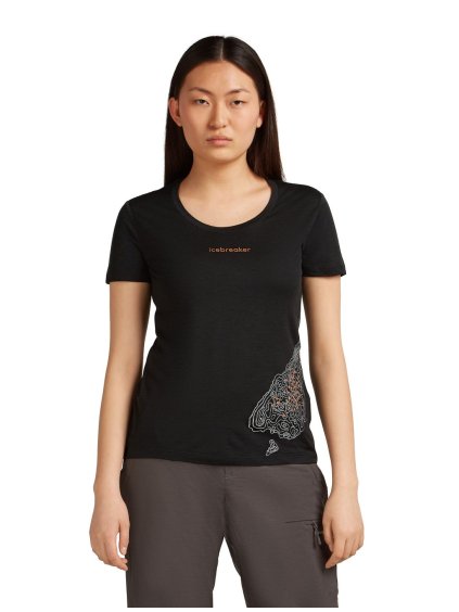 FW25 BM W Women Merino 150 Tech Lite SS Scoop Tee 30th Anniversary 0A57C4001 01 01