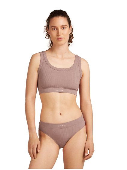 FW25 BM W Women Merino Blend Rib Lotus Bra 0A57770GV 01 01