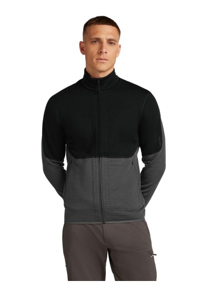 FW25 BM W Men Merino 400 RealFleece Descender LS Zip 0A571Q0J2 01 01