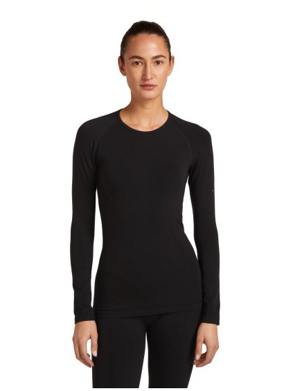 FW25 BM W Women Merino Blend 260 ZoneKnit Seamless LS Crewe 0A571G001 01 01