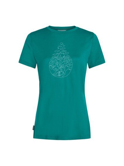 SS26 BM W Women Merino 150 Tech Lite SS Tee Hike Path IB0A56YJ0LG 111