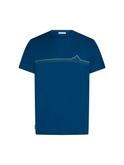 SS26 BM W Men Merino 150 Tech Lite SS Tee Range Stripes IB0A57FO0GP 111