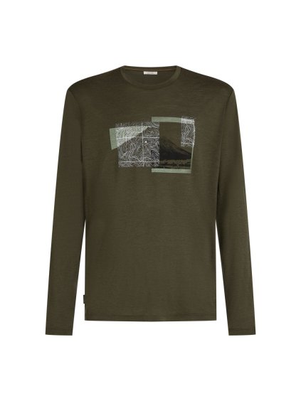 SS26 BM W Men Merino 150 Tech Lite LS Tee Peak Balance IB0A57FT0L1 111