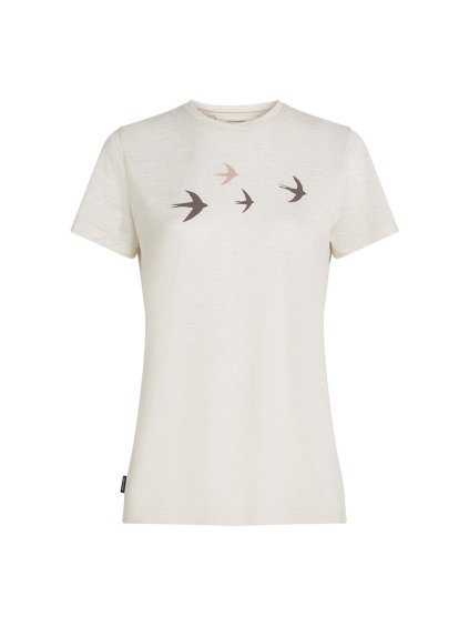 SS26 BM W Women Merino 150 Tech Lite SS Tee Bird Transit IB0A57FX116 111