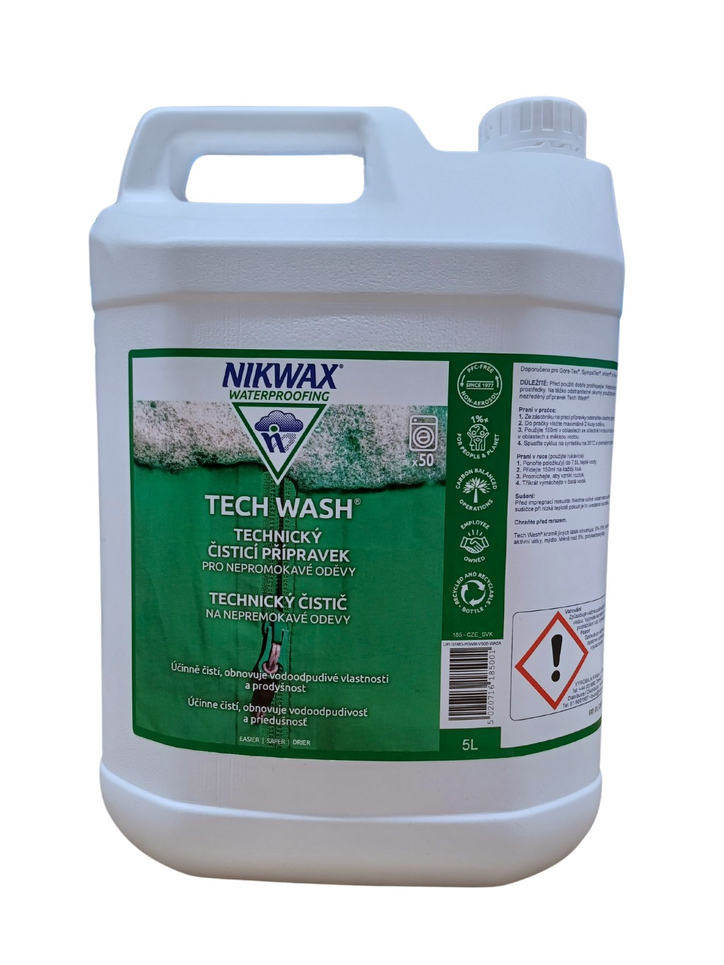 Prací prášek NIKWAX Tech Wash 5 litrů