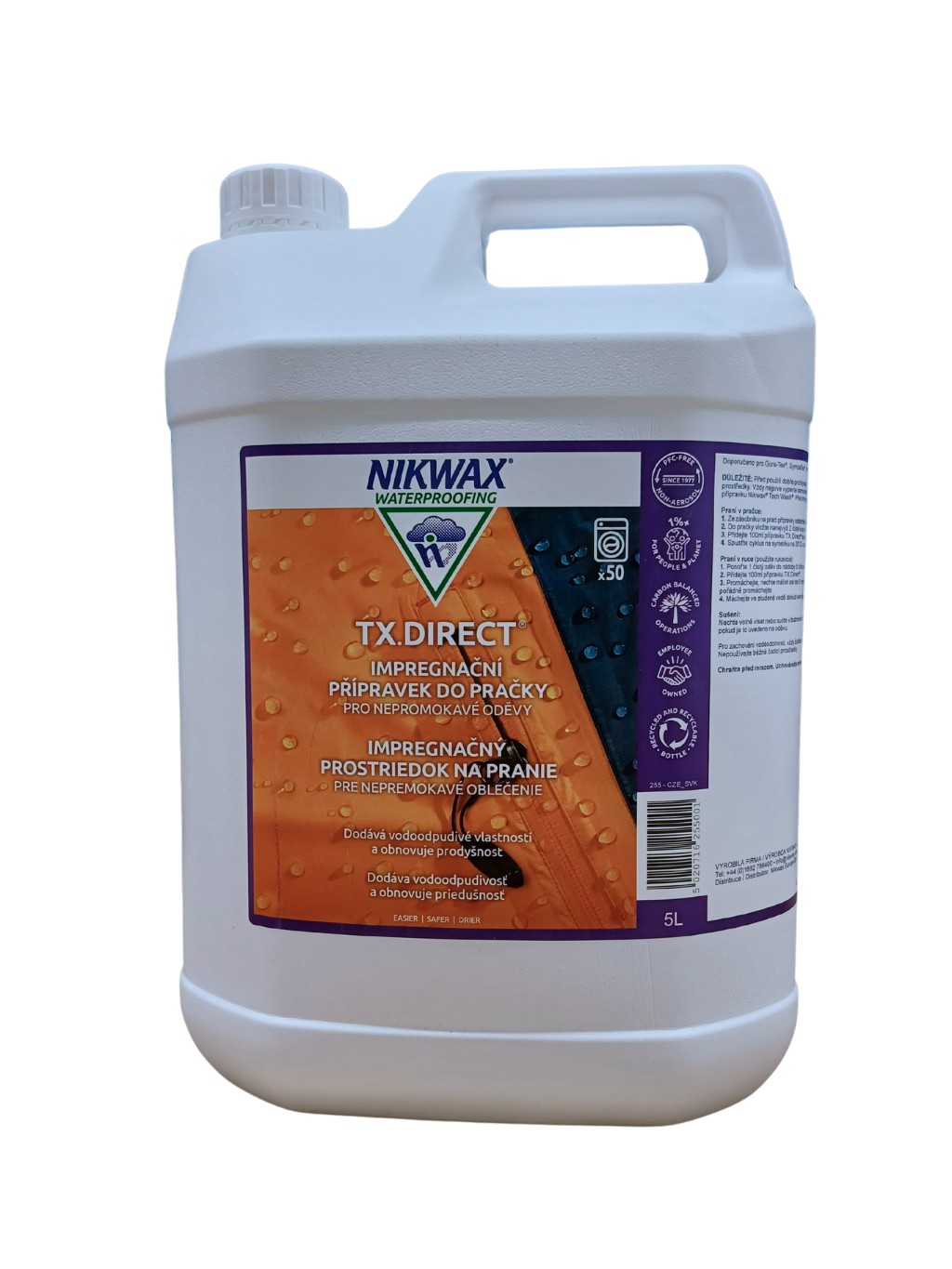 Impregnace NIKWAX Wash-in TX.Direct 5 litrů
