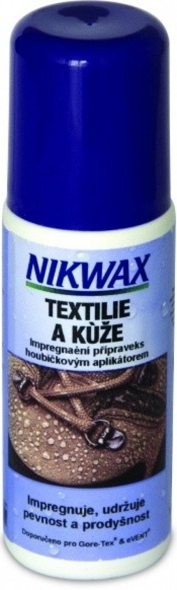 Impregnace NIKWAX Textil a kůže houbička 125 ml
