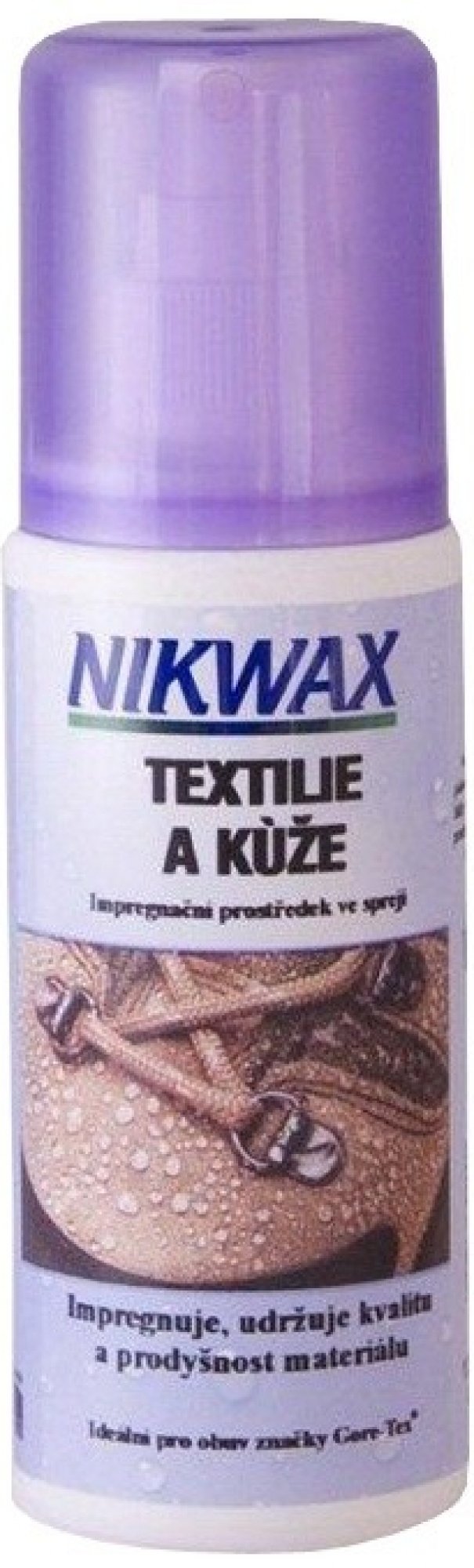 Impregnace NIKWAX Textil a kůže spray-on 125 ml