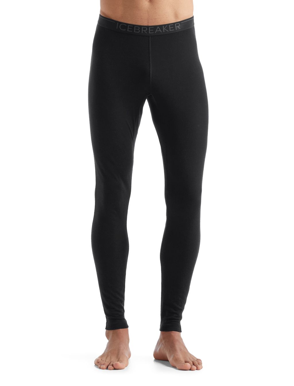 Pánské spodky ICEBREAKER Mens 200 Oasis Leggings, Black velikost: S