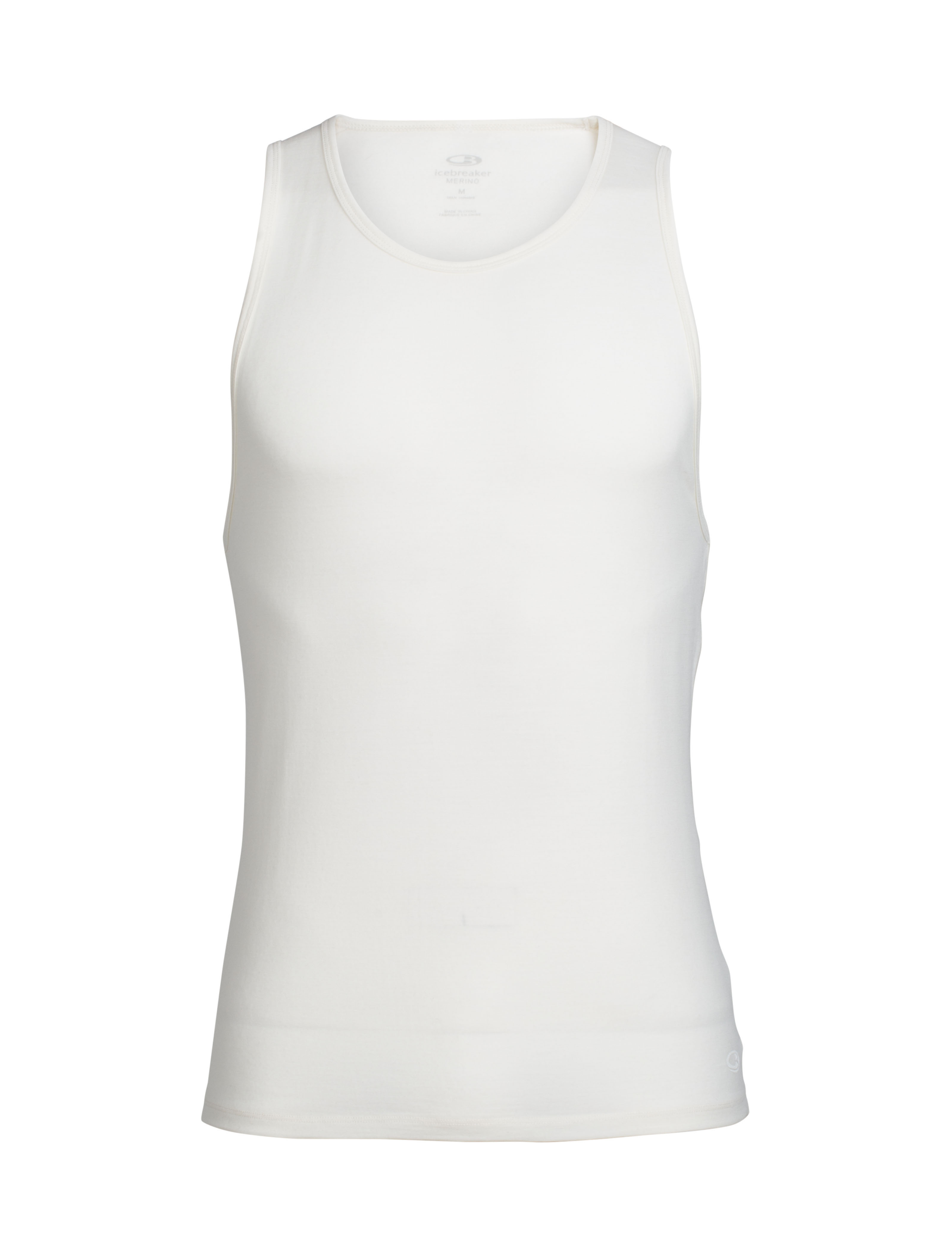 Pánské tílko ICEBREAKER Mens Anatomica Tank, Snow velikost: XL