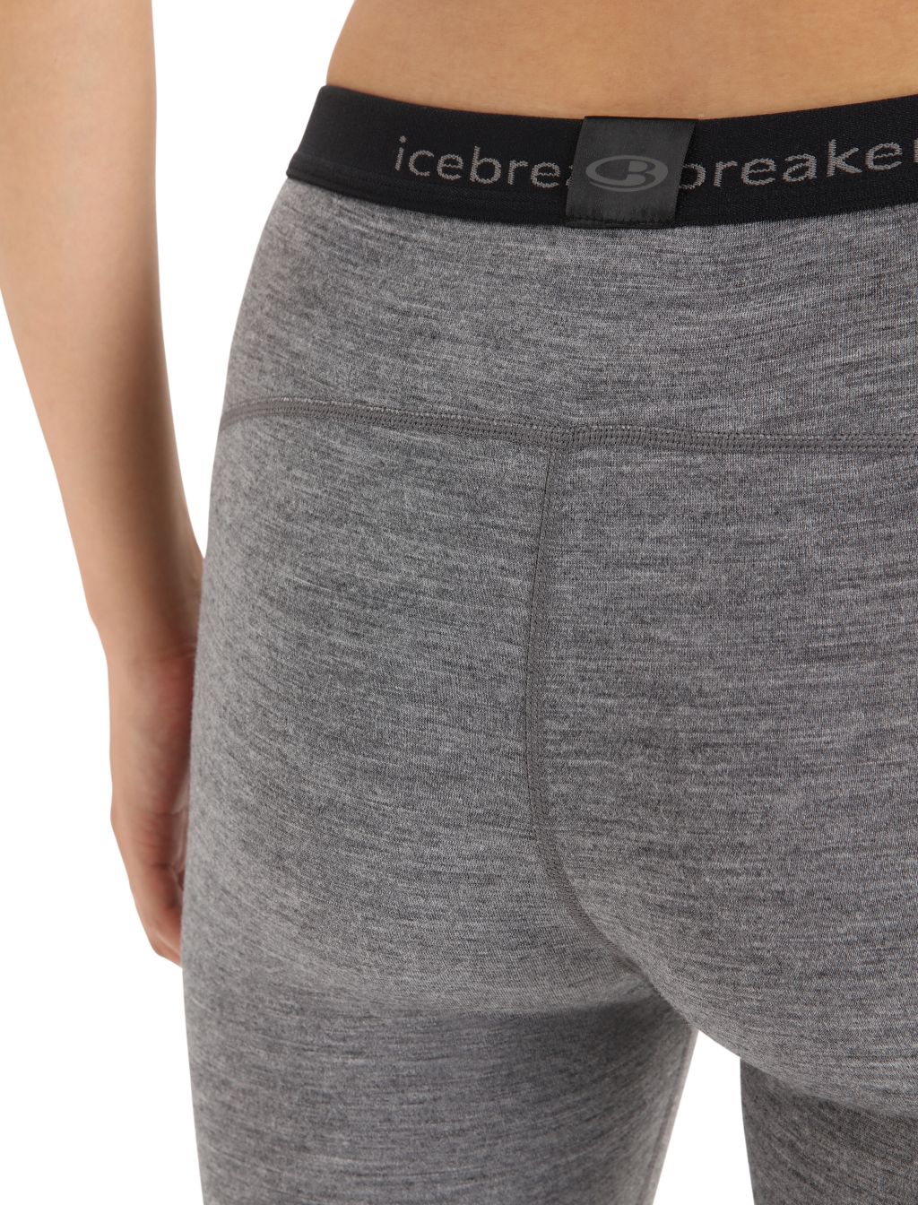 Dámské merino spodky ICEBREAKER Wmns 200 Oasis Leggings, Gritstone Heather velikost: XL