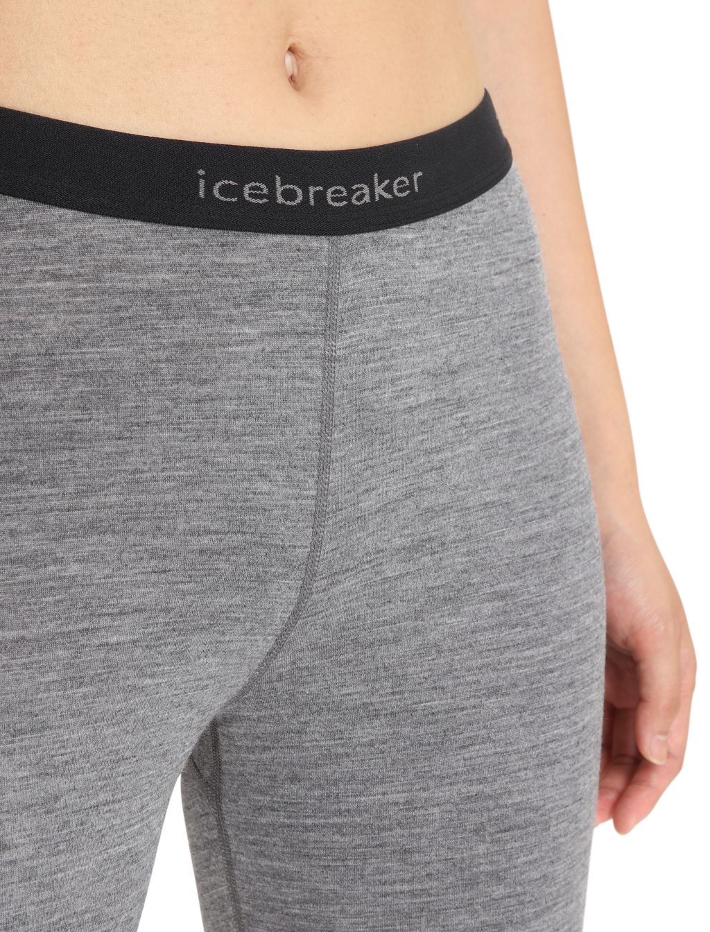 Dámské merino spodky ICEBREAKER Wmns 200 Oasis Leggings, Gritstone Heather velikost: XL