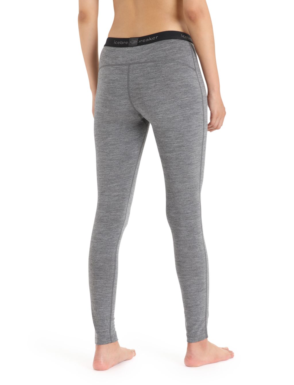 Dámské merino spodky ICEBREAKER Wmns 200 Oasis Leggings, Gritstone Heather velikost: XL