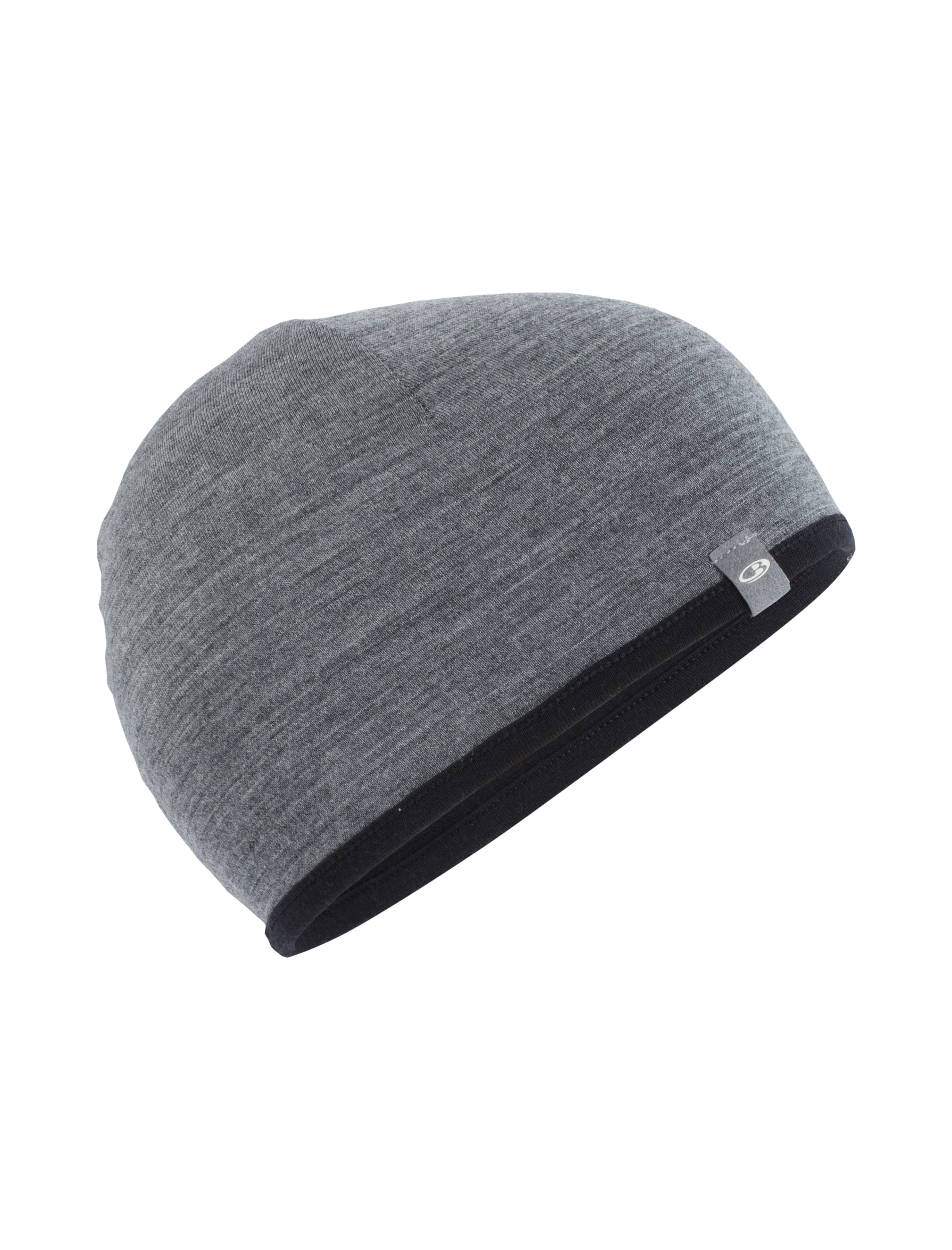 Čepice ICEBREAKER Adult Pocket Hat, Black/Gritstone Heather velikost: OS (UNI)