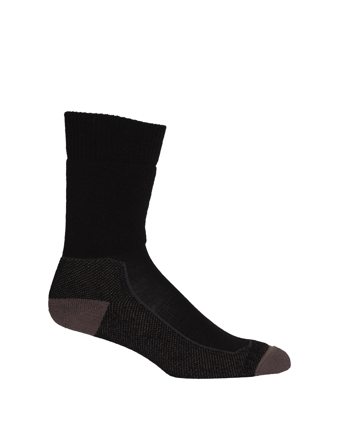 Pánské ponožky ICEBREAKER Mens Hike+ Medium Crew, Black/Mink/Monsoon velikost: S