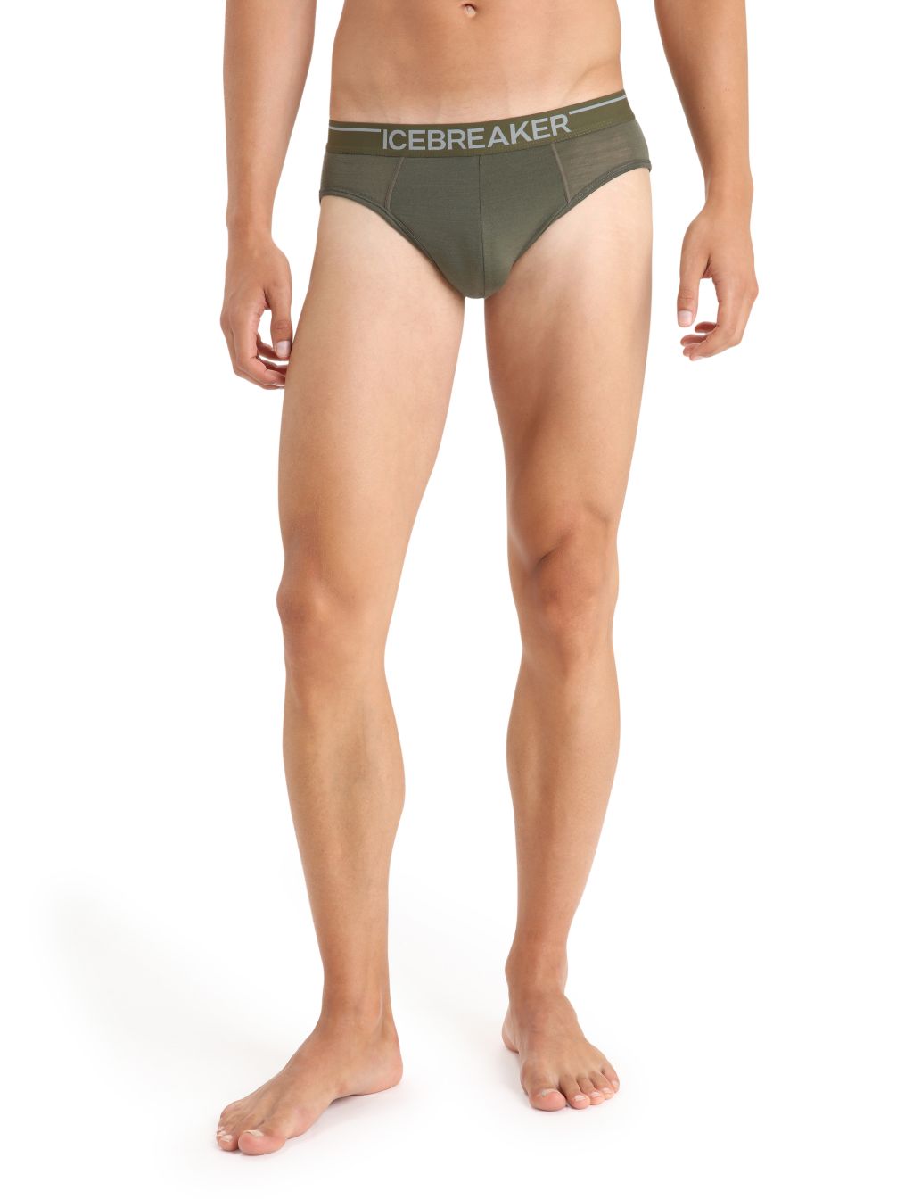 Pánské slipy ICEBREAKER Mens Anatomica Briefs, Loden velikost: L