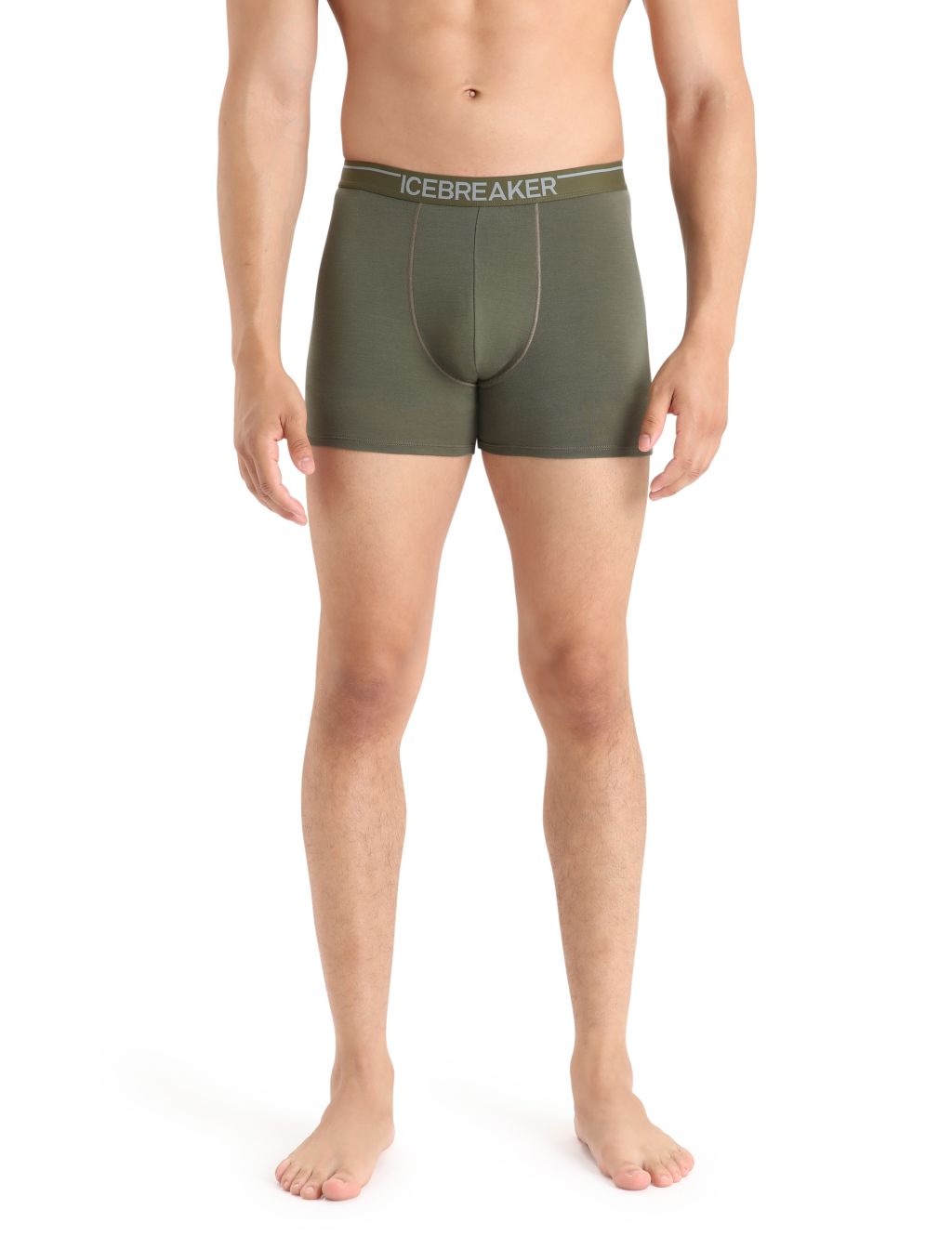 Pánské boxerky ICEBREAKER Mens Anatomica Boxers, Loden velikost: L