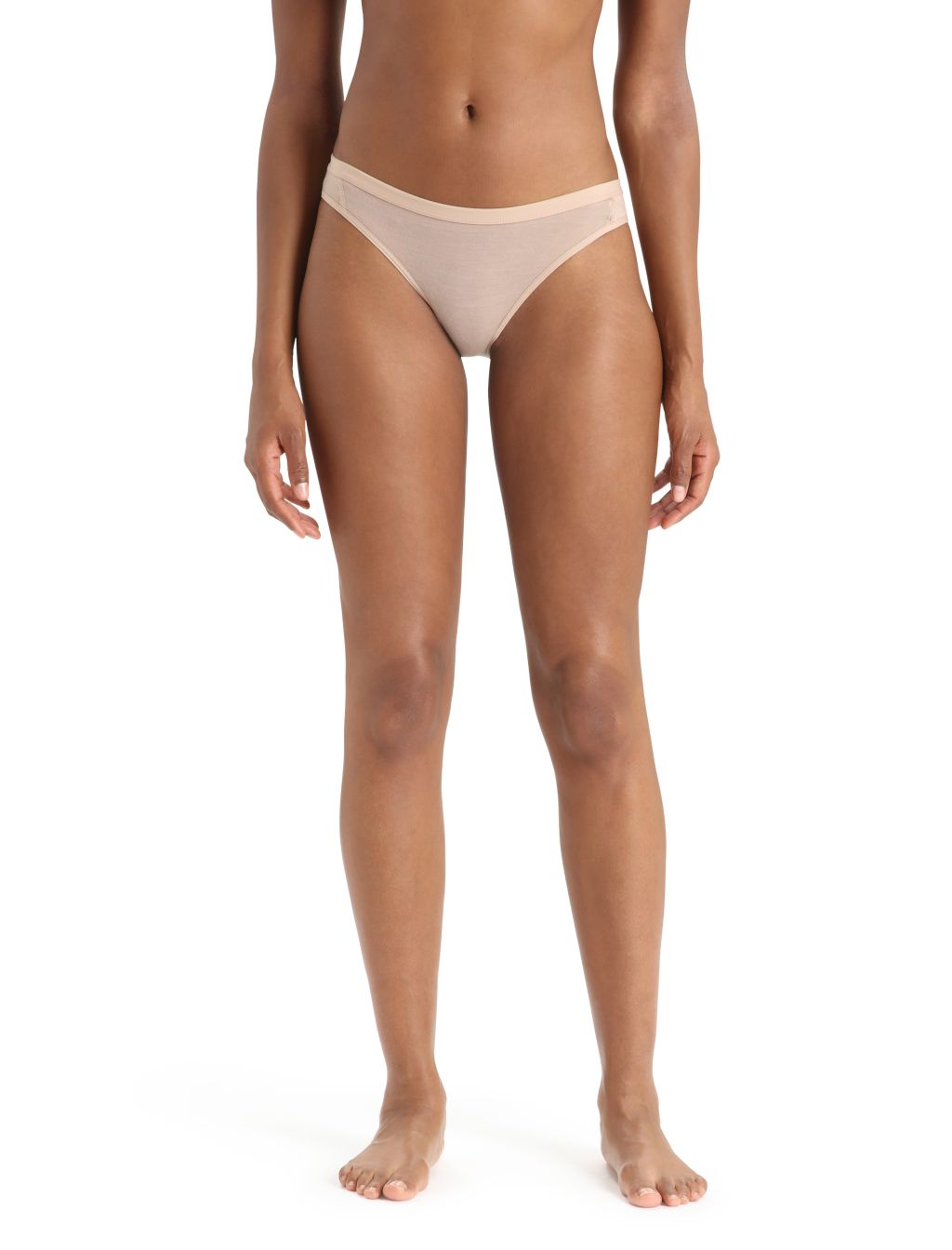 Dámské merino kalhotky ICEBREAKER Wmns Siren Bikini, Praline velikost: L