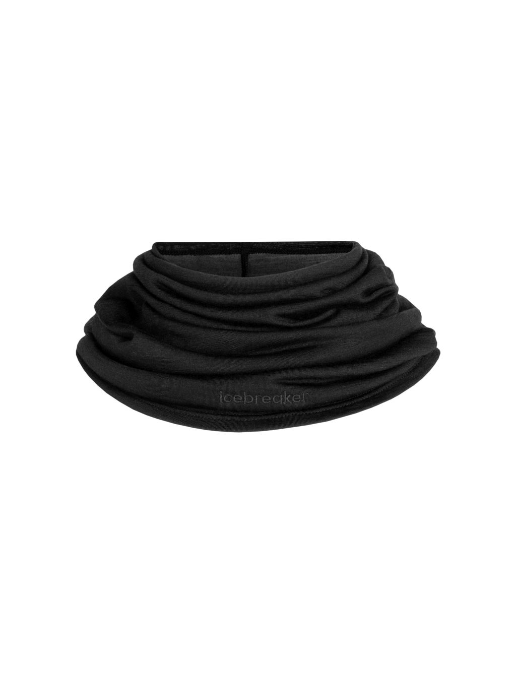 merino nákrčník ICEBREAKER Adult Cool-Lite Flexi Chute, Black velikost: OS (UNI)