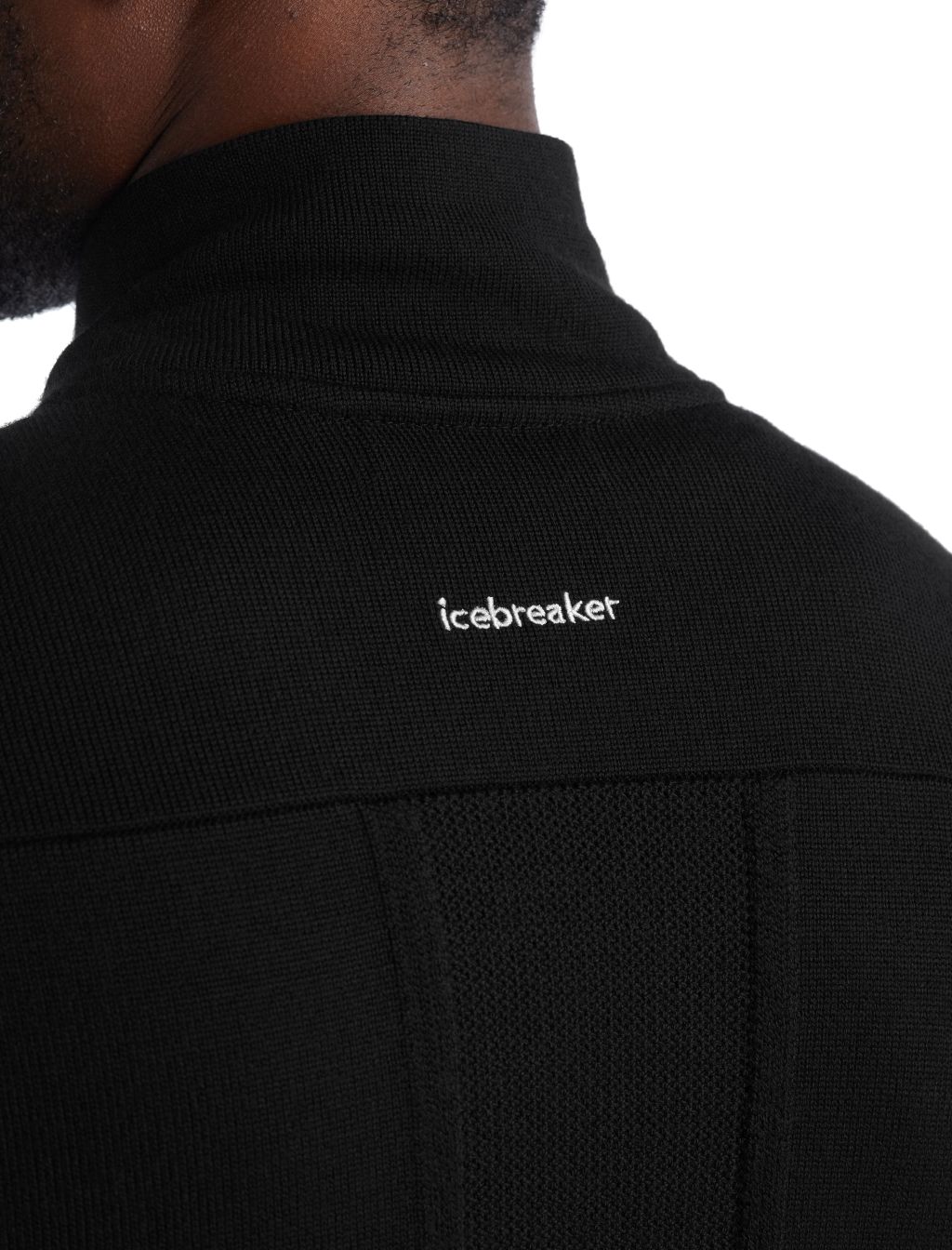 Pánská merino vesta ICEBREAKER Mens ZoneKnit Insulated Vest, Black velikost: XXL
