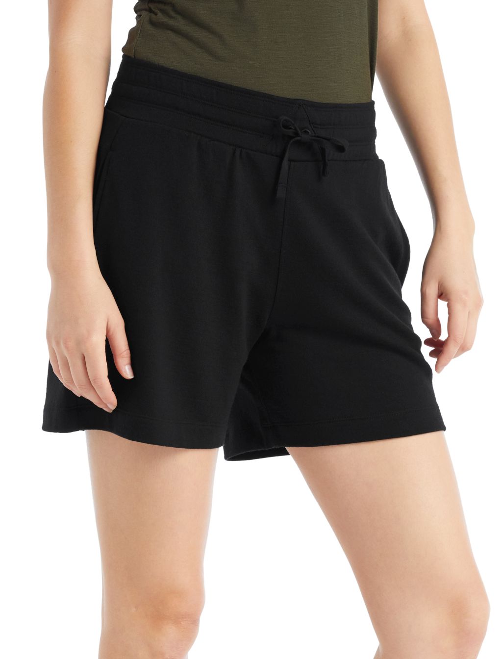 Dámské merino kraťasy ICEBREAKER Wmns Crush Shorts, Black velikost: XS