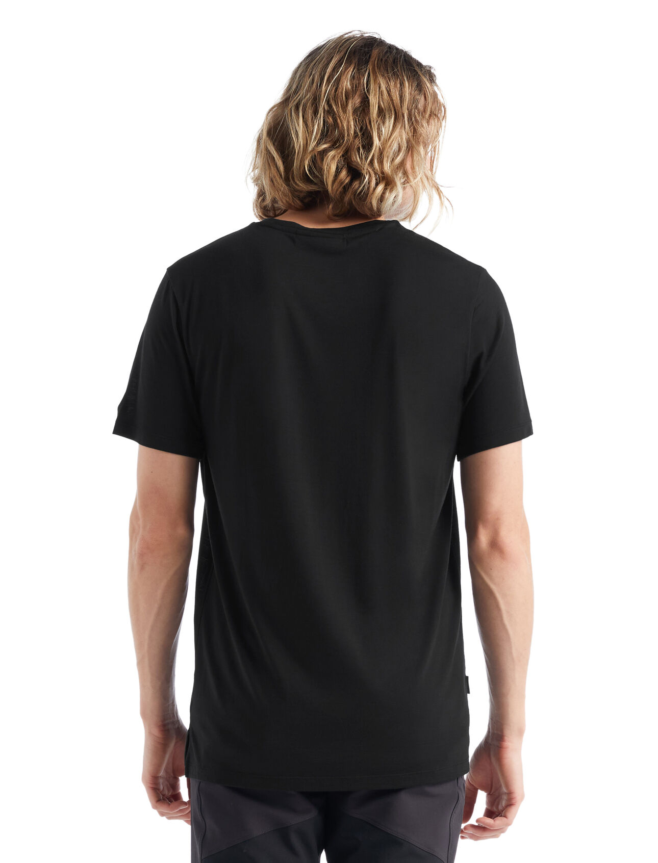 Pánské merino triko krátký rukáv ICEBREAKER Mens Sphere II SS Tee, Black velikost: XXL