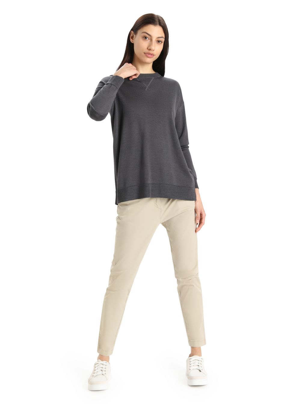 Dámský svetr ICEBREAKER Wmns Nova Sweater Sweatshirt, Monsoon velikost: S