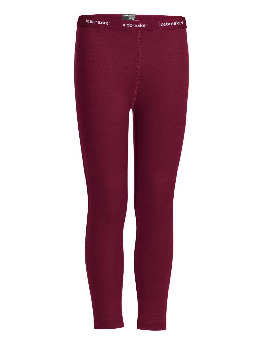 Dětské spodky ICEBREAKER Kids 260 Tech Leggings, Cherry velikost: 14